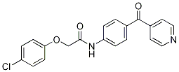 2-(4-Chlorophenoxy)-n-(4-isonicotinoylphenyl)acetamide Structure,893781-22-1Structure