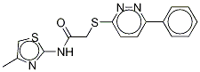 N-(4-methyl-2-thiazolyl)-2-[(6-phenyl-3-pyridazinyl)thio]-acetamide Structure,893990-34-6Structure