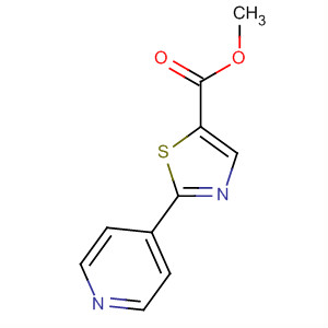 Methyl 2-(pyridin-4-yl)thiazole-5-carboxylate Structure,89401-52-5Structure