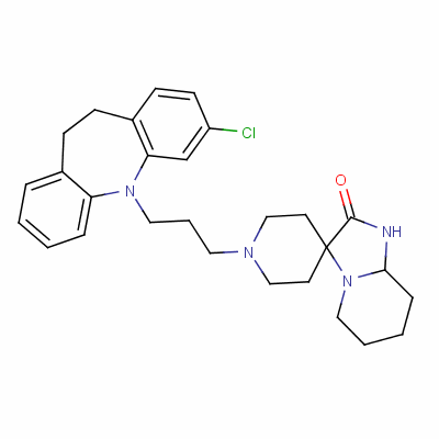 Mosapramine Structure,89419-40-9Structure