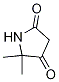 5,5-Dimethylpyrrolidine-2,4-dione Structure,89464-41-5Structure