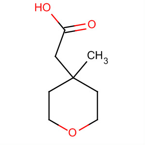 2-(4-Methyltetrahydro-2h-pyran-4-yl)acetic acid Structure,894789-84-5Structure