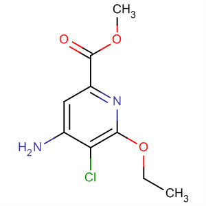 4-Amino-5-chloro-6-ethoxypyridine-2-carboxylic acid methyl ester Structure,894804-33-2Structure