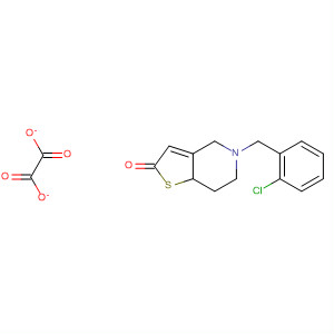 2-Oxo ticlopidine oxalic acid salt Structure,89481-79-8Structure