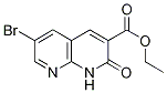 Ethyl 6-bromo-1,2-dihydro-2-oxo-1,8-naphthyridine-3-carboxylate Structure,894851-71-9Structure