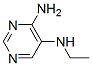 Pyrimidine, 4-amino-5-(ethylamino)- (7ci) Structure,89488-76-6Structure