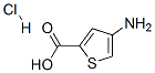 2-Thiophenecarboxylic acid, 4-amino-, hydrochloride Structure,89499-33-2Structure