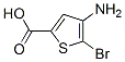 2-Thiophenecarboxylic acid, 4-amino-5-bromo- Structure,89499-42-3Structure