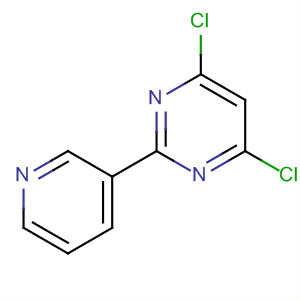 4,6-Dichloro-2-(pyridin-3-yl)pyrimidine Structure,89508-47-4Structure