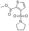 Methyl 3-(pyrrolidin-1-ylsulfonyl)thiophene-2-carboxylate Structure,895261-88-8Structure