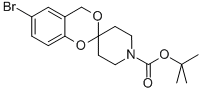 Tert-butyl 6-bromo-4h-spiro[benzo[d][1,3]dioxine-2,4-piperidine]-1-carboxylate Structure,895525-73-2Structure