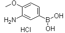 3-Amino-4-methoxyphenylboronic acid hcl Structure,895525-75-4Structure