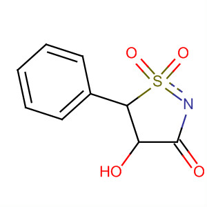 4-Hydroxy-5-phenyl-3(2h)-isothiazolone 1,1-dioxide Structure,89566-24-5Structure