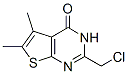 2-Chloromethyl-5,6-dimethyl-3H-thieno[2,3-d]pyrimidin-4-one Structure,89567-05-5Structure