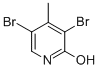 3,5-Dibromo-2-hydroxy-4-methylpyridine Structure,89581-53-3Structure