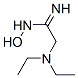 2-Diethylamino-n-hydroxy-acetamidine Structure,89599-94-0Structure