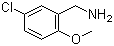 5-Chloro-2-methoxybenzenemethanamine Structure,896127-80-3Structure