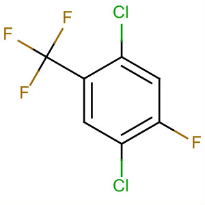 1,4-Dichloro-2-fluoro-5-(trifluoromethyl)benzene Structure,89634-77-5Structure