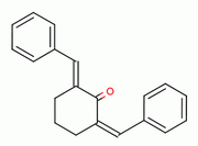 2,6-Dibenzylidenecyclohexanone Structure,897-78-9Structure