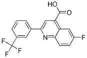 6-Fluoro-2-(3-(trifluoromethyl)phenyl)quinoline-4-carboxylicacid Structure,897561-78-3Structure