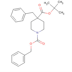 4-(Phenylmethyl)-1,4-piperidinedicarboxylic acid 1-(1,1-dimethylethyl) 4-(phenylmethyl) ester Structure,897669-44-2Structure