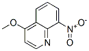 4-Methoxy-8-nitroquinoline Structure,89770-28-5Structure