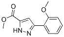 5-(2-Methoxy-phenyl)-2H-pyrazole-3-carboxylic acid methyl ester Structure,898052-17-0Structure