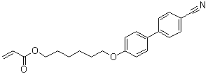 6-(4-Cyano-biphenyl-4’-yloxy)hexyl acrylate Structure,89823-23-4Structure