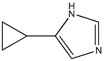 4-Cyclopropyl-1(3)h-imidazole Structure,89830-98-8Structure