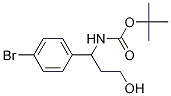 3-(Boc-amino)-3-(4-bromophenyl)-1-propanol Structure,898404-64-3Structure