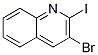 3-Bromo-2-iodoquinoline Structure,898559-23-4Structure