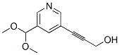 3-(5-Dimethoxymethyl-pyridin-3-yl)-prop-2-yn-1-ol Structure,898561-64-3Structure