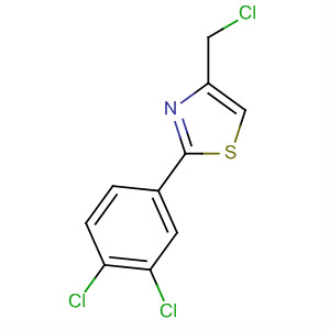 4-(Chloromethyl)-2-(3,4-dichlorophenyl)thiazole Structure,89873-42-7Structure