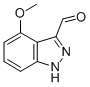 4-Methoxy-3-formylindazole Structure,898747-12-1Structure