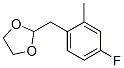 4-Fluoro-2-methyl (1,3-dioxolan-2-ylmethyl)benzene Structure,898759-57-4Structure