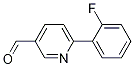 6-(2-Fluorophenyl)-3-pyridinecarboxaldehyde Structure,898795-78-3Structure