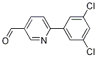 6-(3,5-Dichlorophenyl)-3-pyridinecarboxaldehyde Structure,898796-01-5Structure