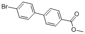 Methyl 4-bromo-4-biphenyl carboxylic acid Structure,89901-03-1Structure