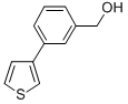 (3-Thien-3-ylphenyl)methanol Structure,89929-82-8Structure