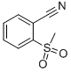 2-(Methylsulfonyl)benzonitrile Structure,89942-56-3Structure