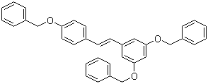 (E)-3,5,4-tribenzyloxystilbene Structure,89946-06-5Structure