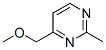 Pyrimidine, 4-(methoxymethyl)-2-methyl- (9ci) Structure,89966-96-1Structure