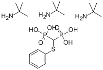 Deschloro tiludronic acid 2-methyl-2-propanamine Structure,89987-43-9Structure