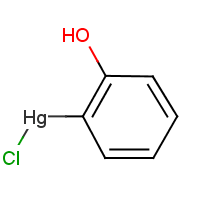 2-(Chloromercuri)phenol Structure,90-03-9Structure