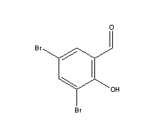 3,5-Dibromosalicylaldehyde Structure,90-59-5Structure