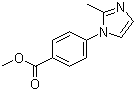 4-(2-Methyl-1h-imidazol-1-yl)benzoic acid methyl ester Structure,900015-35-2Structure