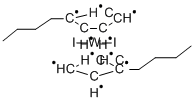 Bis(butylcyclopentadienyl)tungsten(IV) diiodide Structure,90023-21-5Structure