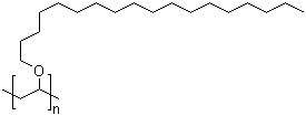 Poly(vinyl stearyl ether) Structure,9003-96-7Structure