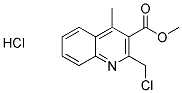 Methyl 2-(chloromethyl)-4-methylquinoline-3-carboxylate hydrochloride Structure,900641-03-4Structure