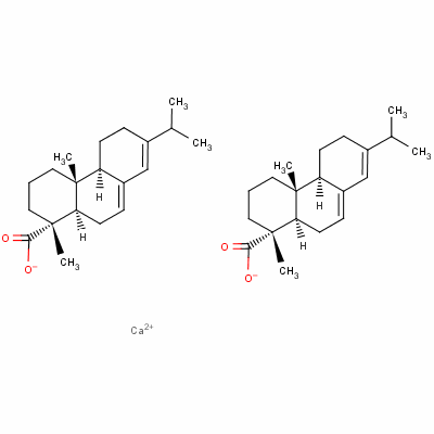 Calcium resinate Structure,9007-13-0Structure